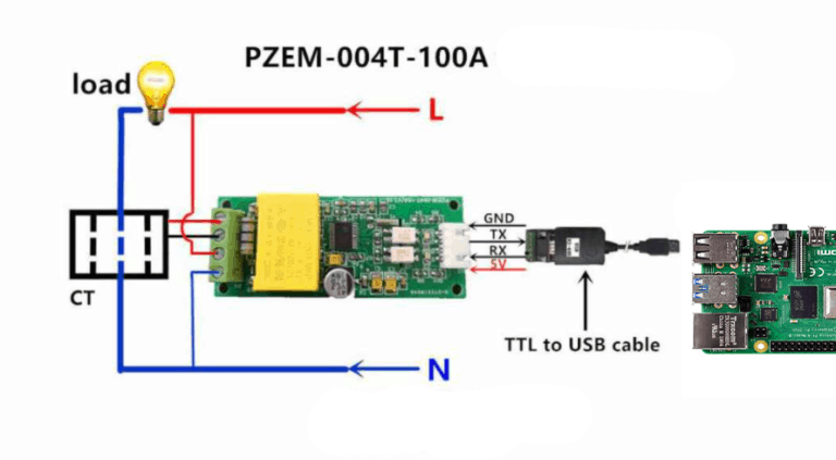 Pzem 004t схема